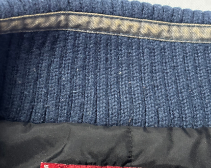 Levi's Black Zip-Up Bomber Jacket with Ribbed Trim