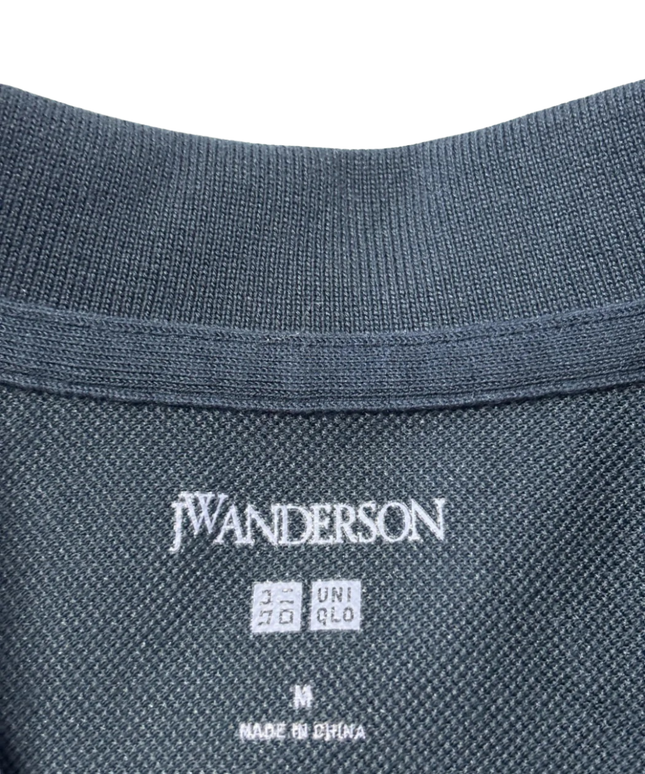 Uniqlo x JW Anderson Navy and Light Blue Gradient Stripe Polo Shirt
