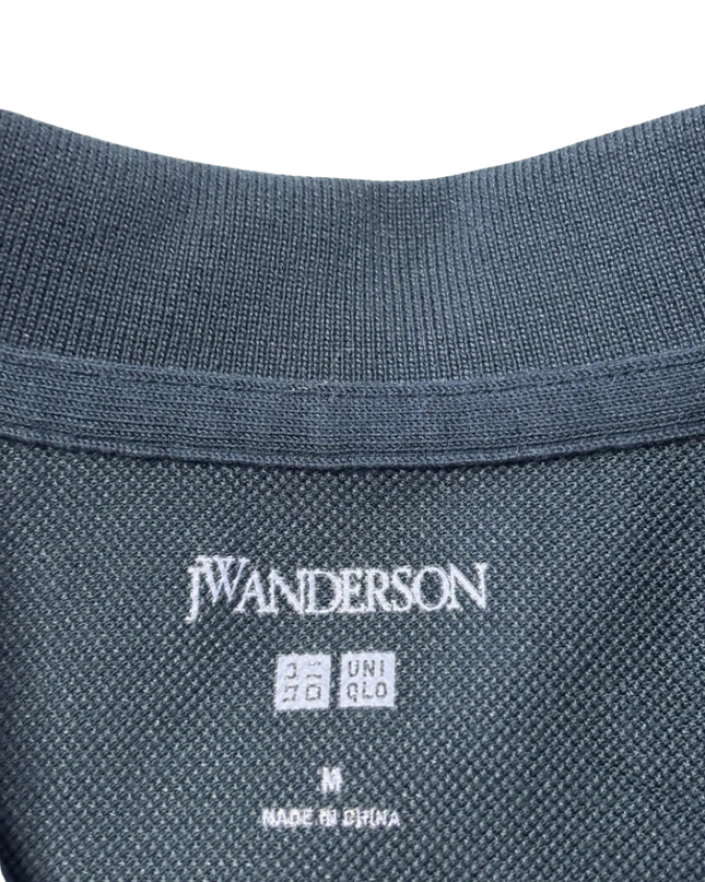 Uniqlo x JW Anderson Navy and Light Blue Gradient Stripe Polo Shirt