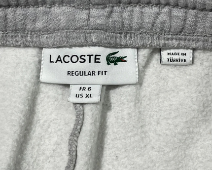 Lacoste Grey Regular Fit Drawstring Sweat Shorts