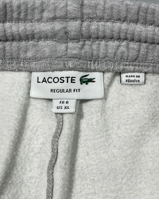 Lacoste Grey Regular Fit Drawstring Sweat Shorts