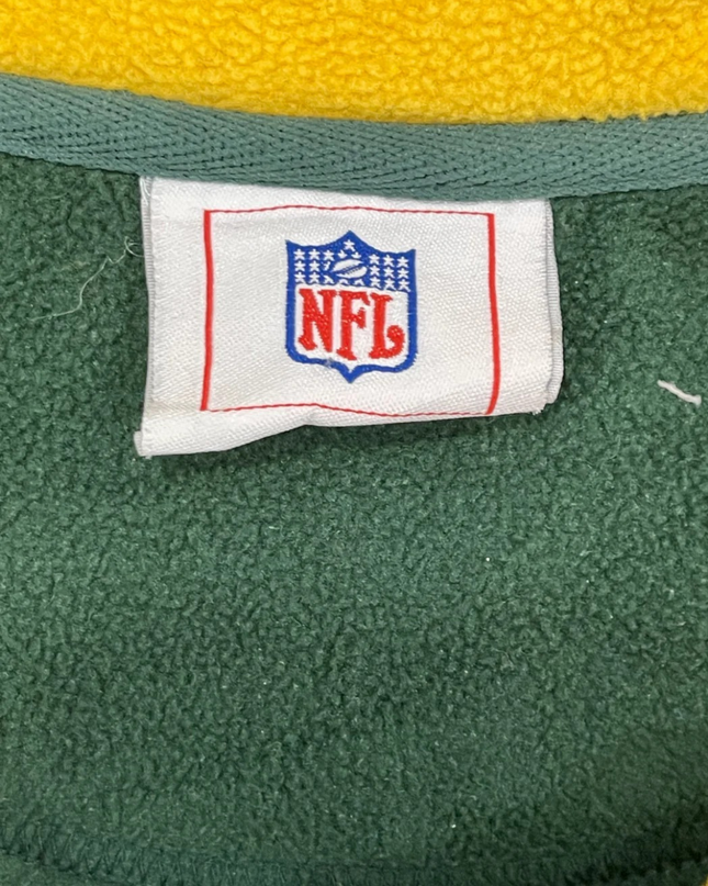 NFL Green Green Bay Packers 1/4 Zip Fleece Sweatshirt