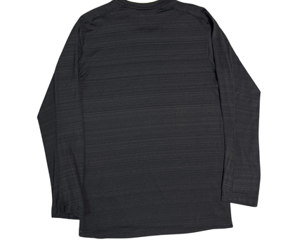 Adidas Gray Supernova ClimaCool Long Sleeve Sports T-Shirt