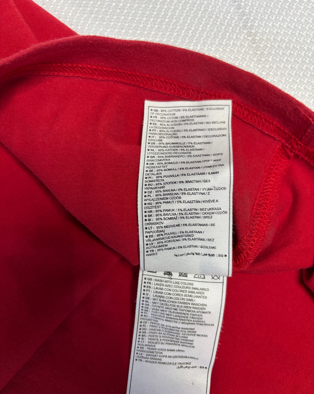 Nike Red Sportswear Sleeveless Tank Top