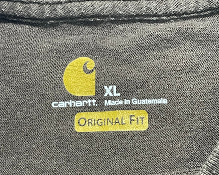 Carhartt Brown Original Fit Pocket T-Shirt