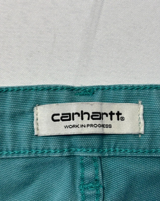 Carhartt WIP Teal W' Pierce Carpenter Pants