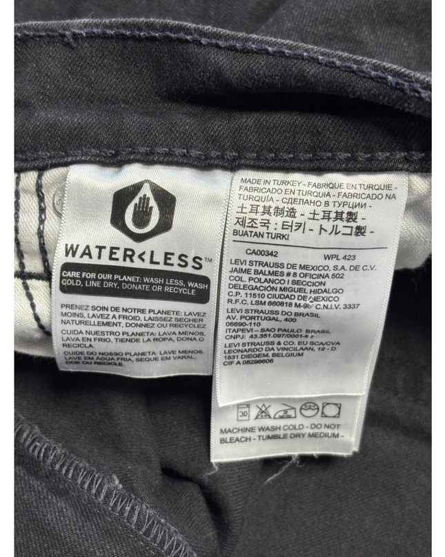 Levi's 512 Slim Taper Black Jeans