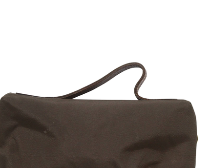 Longchamp Brown Le Pliage Toiletry Case Pouch
