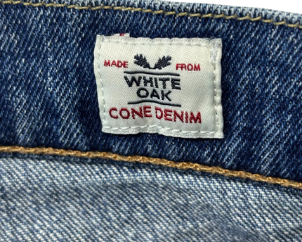 Levi's 511 Blue White Oak Cone Denim Slim Fit Jeans