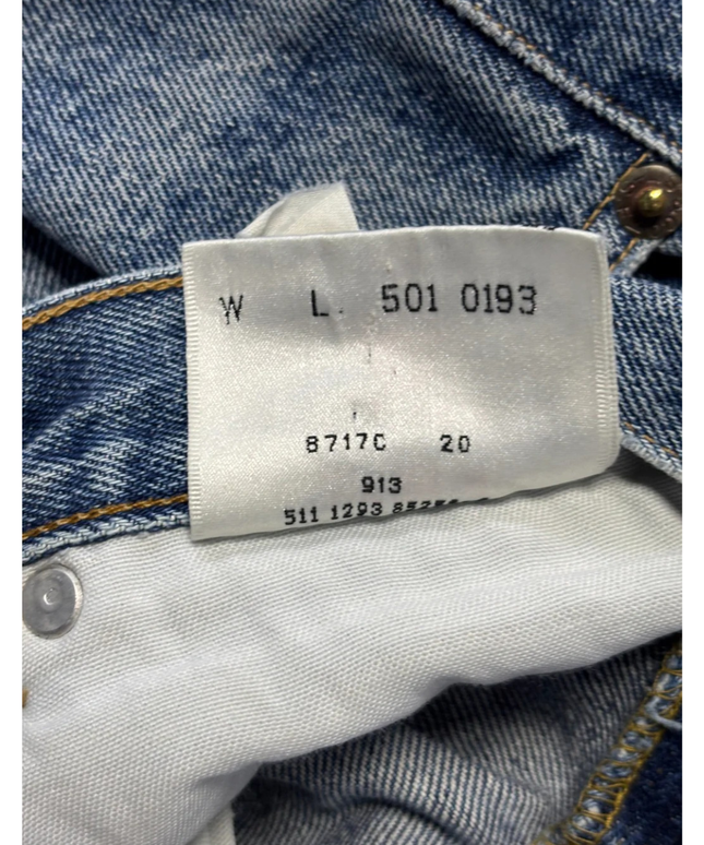 Levi's Vintage 501 Made in USA Blue Straight Leg Jeans
