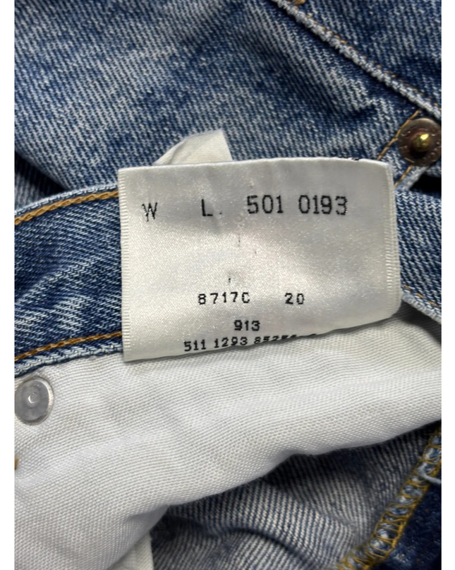 Levi's Vintage 501 Made in USA Blue Straight Leg Jeans