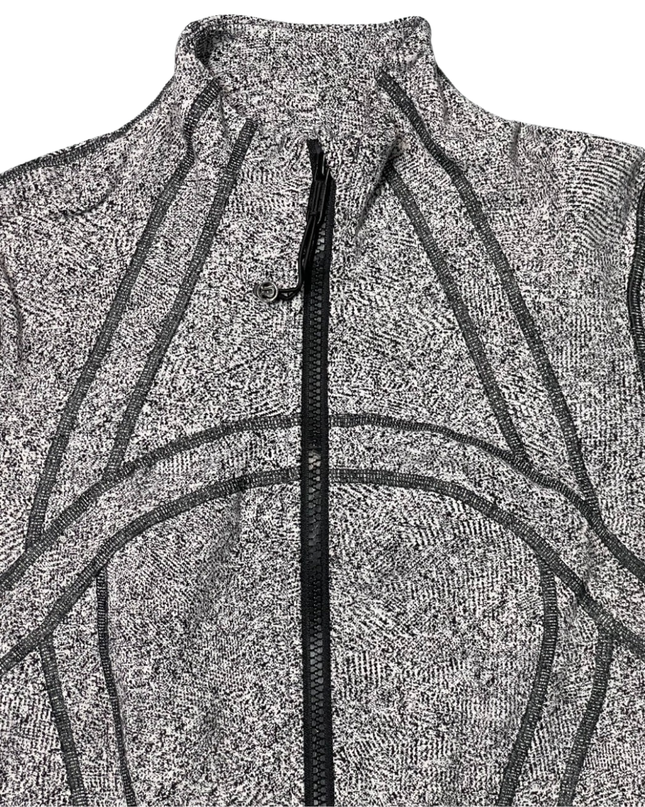 Lululemon Grey Marl Full Zip Define Sports Jacket