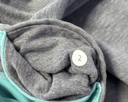 Lululemon Gray Heathered Cropped Leggings