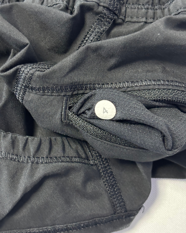 Lululemon Black Athletic Performance Sports Shorts