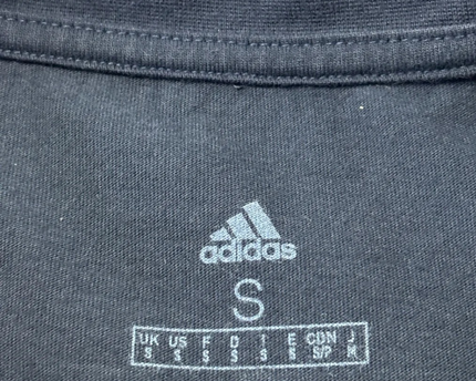 Adidas Navy Blue Graphic Logo Short Sleeve T-Shirt