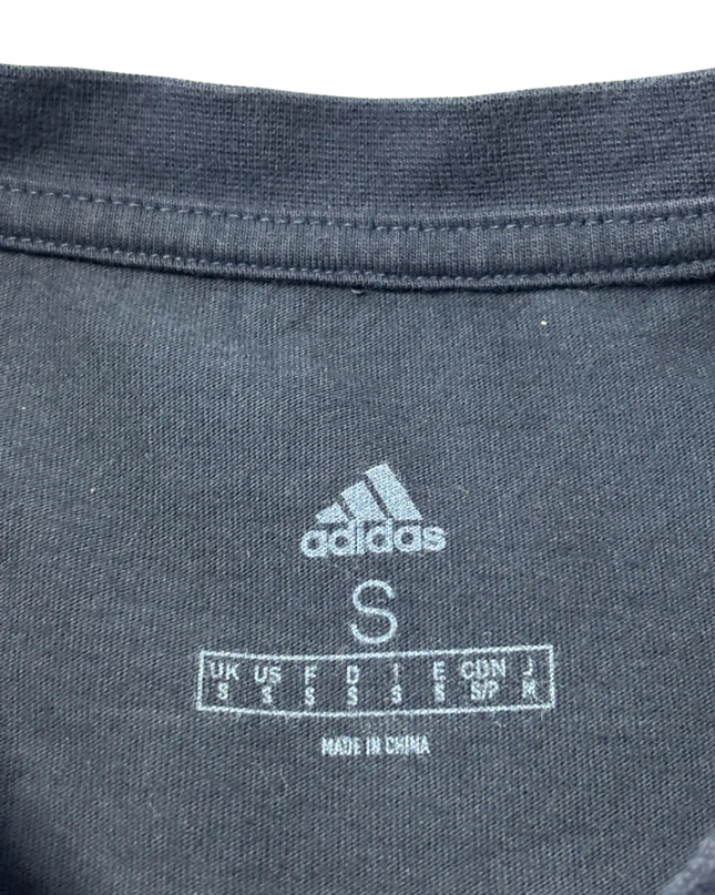 Adidas Navy Blue Graphic Logo Short Sleeve T-Shirt