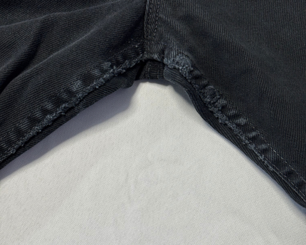 Levi's Men's Black Straight Leg Classic Denim Jeans