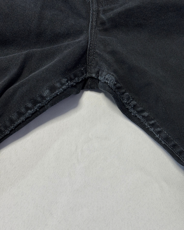 Levi's Men's Black Straight Leg Classic Denim Jeans