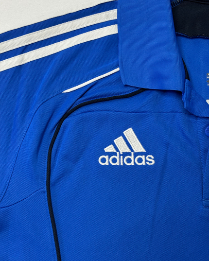 Adidas ClimaLite Royal Blue Performance Polo Shirt