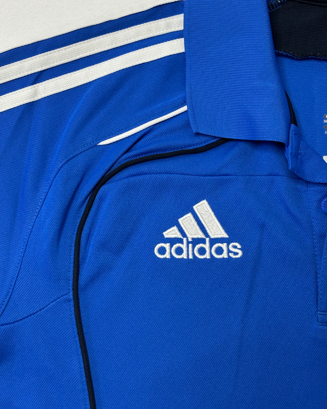 Adidas ClimaLite Royal Blue Performance Polo Shirt