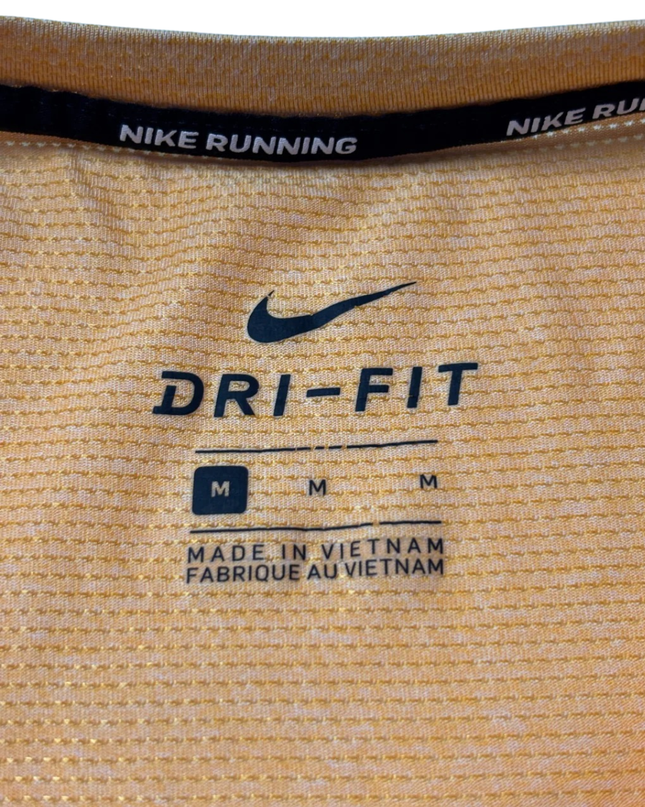 Nike Orange Dri-FIT Running Sports T-Shirt