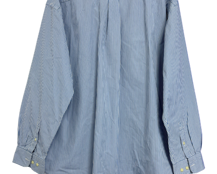 Tommy Hilfiger Blue Pinstripe Long Sleeve Shirt
