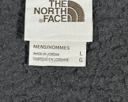 THE NORTH FACE Black Full-Zip Sherpa Fleece Jacket