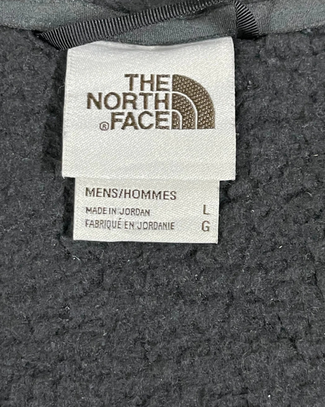 THE NORTH FACE Black Full-Zip Sherpa Fleece Jacket