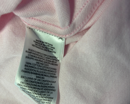 Polo Ralph Lauren Pink Knit Oxford Long Sleeve Shirt