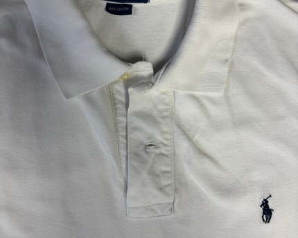 Polo Ralph Lauren White Short Sleeve Cotton Polo Shirt