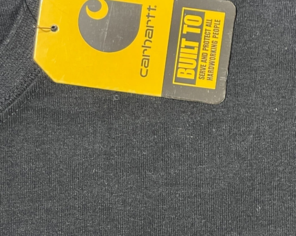 Carhartt Men's Black Loose Fit Pocket T-Shirt W/Tags