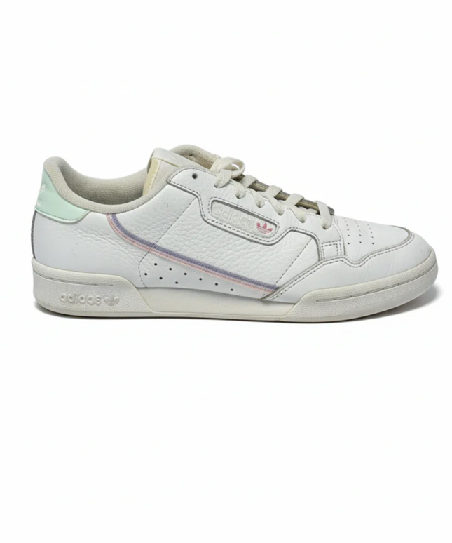Adidas Continental 80 White Strap Sneakers