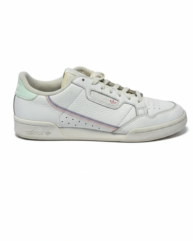 Adidas Continental 80 White Strap Sneakers