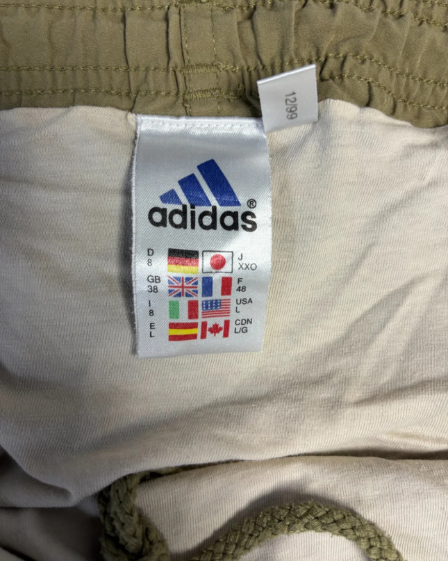 Adidas Khaki Sports Shorts