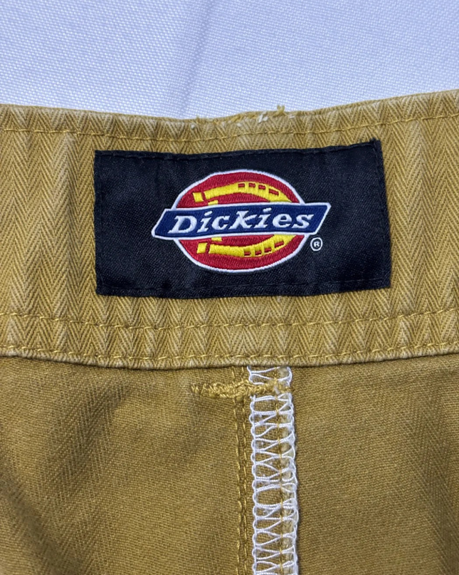 Dickies Mustard Herringbone Fatigue Utility Pants