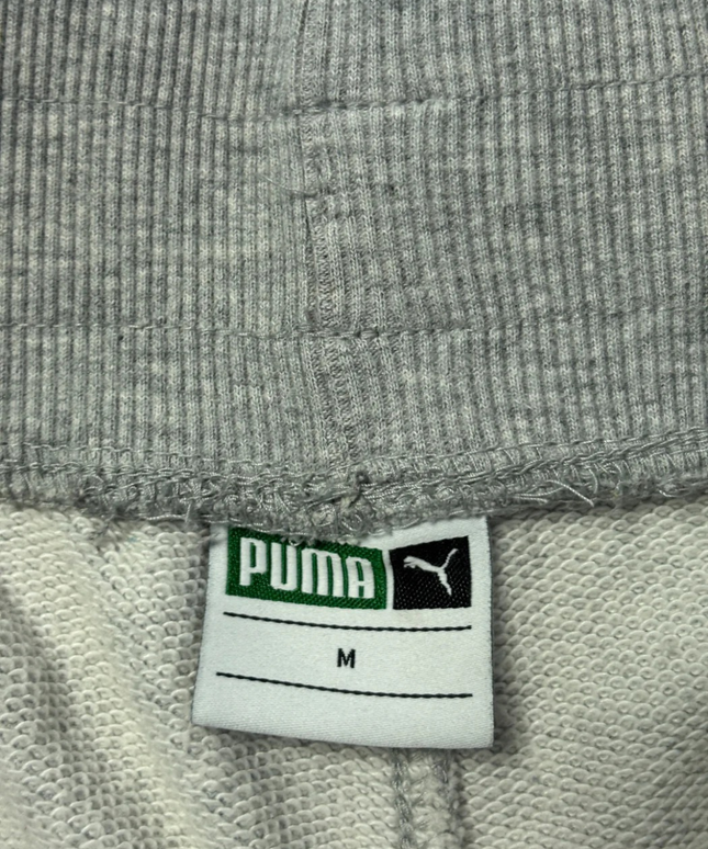 Puma Heather Grey Graphic Drawstring Joggers