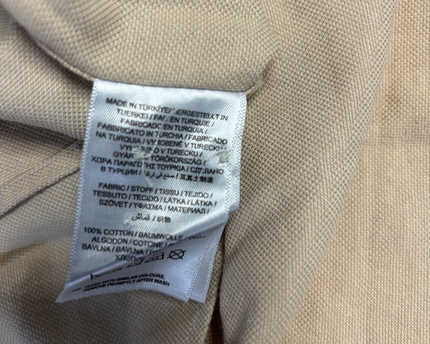Gant Men's Beige Slim Fit Long Sleeve Button-Down Shirt