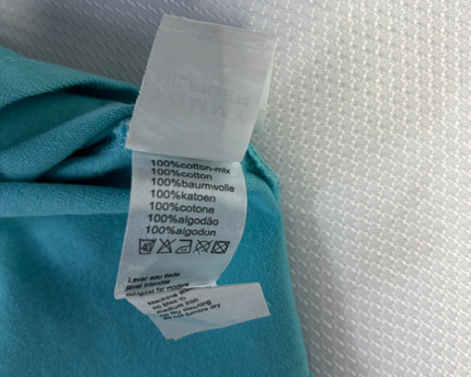 Tommy Hilfiger Turquoise Short Sleeve Polo Shirt