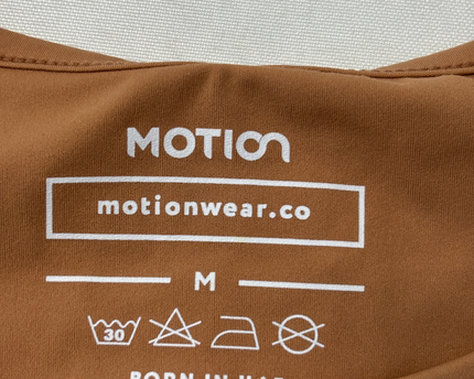 MOTION Brown Performance Tank Top