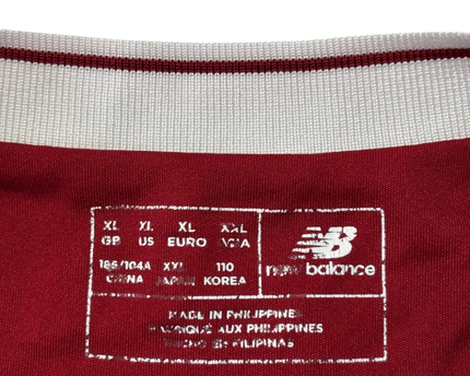 New Balance Red Liverpool FC 125 Years Anniversary ACTON 50 Jersey