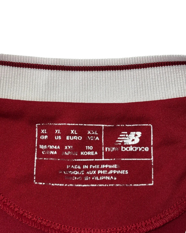 New Balance Red Liverpool FC 125 Years Anniversary ACTON 50 Jersey