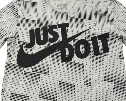 Nike Grey Graphic Just Do It Tee