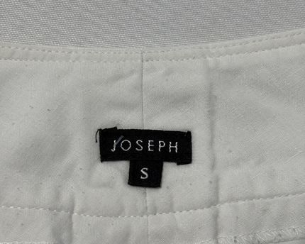 JOSEPH White Tailored Straight-Leg Trousers