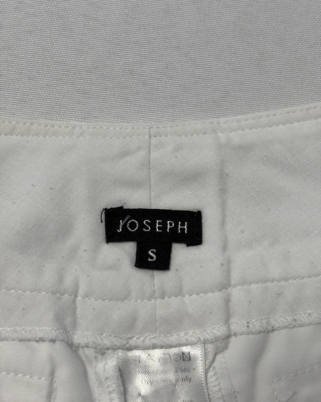 JOSEPH White Tailored Straight-Leg Trousers