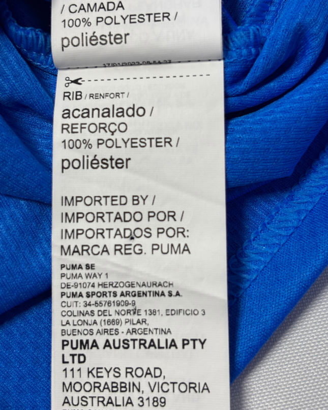 Puma Blue Italy Stadium Home Jersey