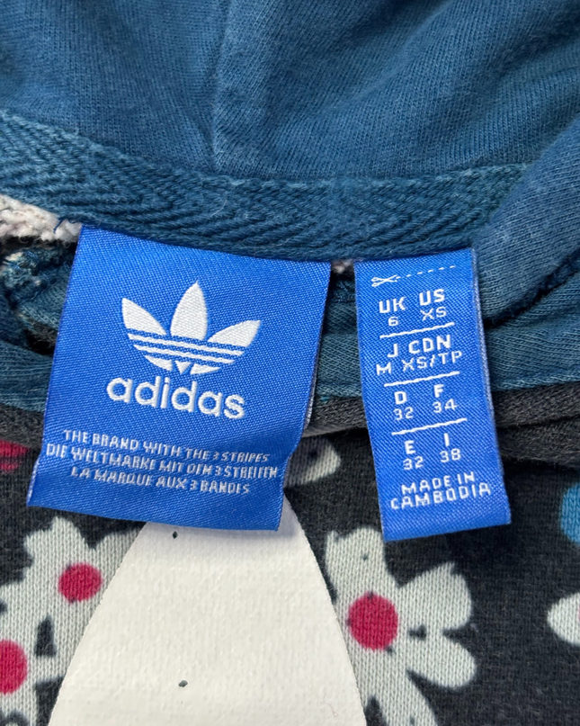 Adidas Originals Multicolor Floral Trefoil Hoodie