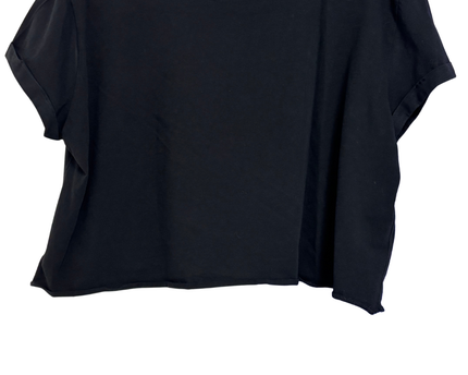 Calvin Klein Jeans Black Logo Crop Top
