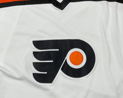 Pro Player Philadelphia Flyers NHL White Vintage Hockey Jersey