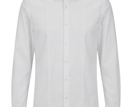 Hugo Boss White Slim Fit Stretch Dress Shirt