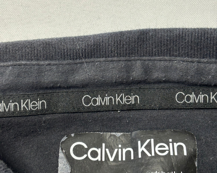 Calvin Klein Black Short Sleeve Polo Shirt